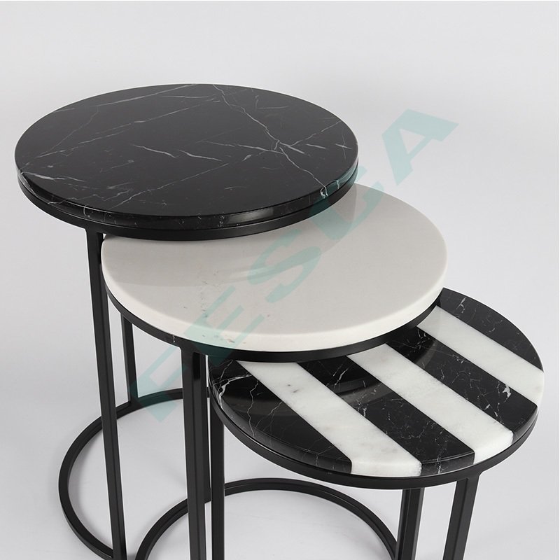 Black and White Marble Nesting